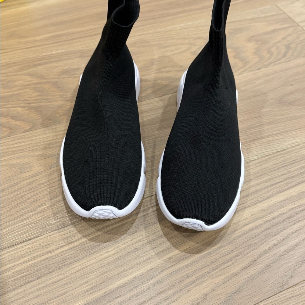 Steve Madden Black Sock Sneakers